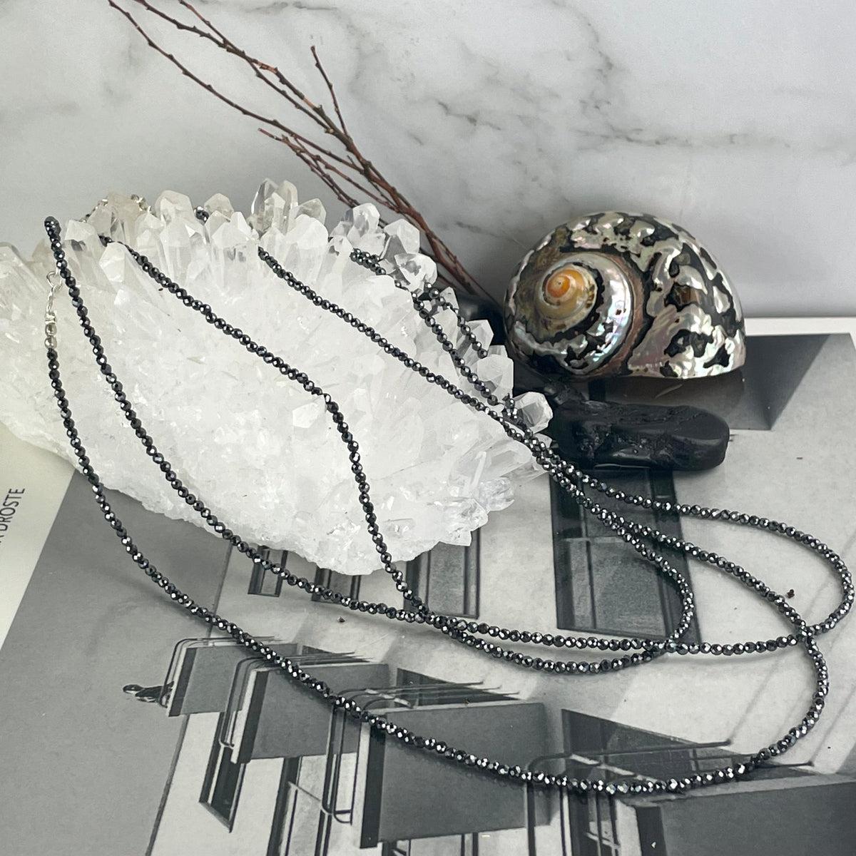 Grounding Crystal Bead Necklace