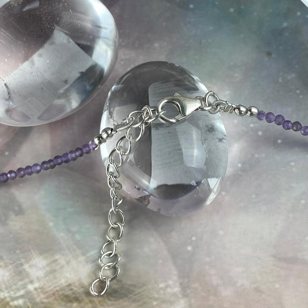 Fine Amethyst Beaded Necklace
