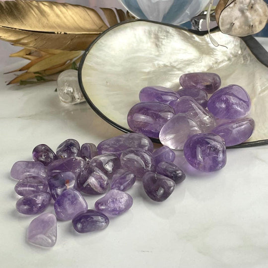 Amethyst Tumbled Stones