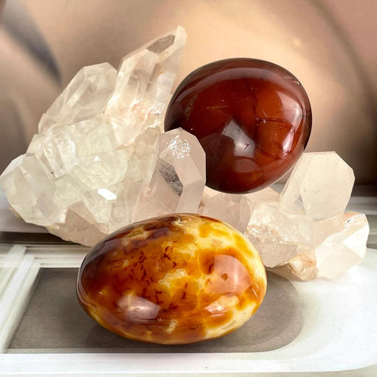 Carnelian Large Tumbled Stone