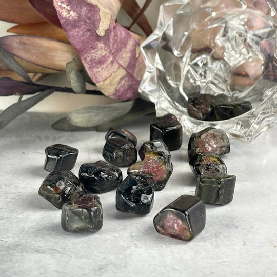 Watermelon Tourmaline Tumbled Stones