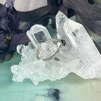 Crystal In Battered Metal Band