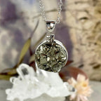Metallic Crystal Pendant