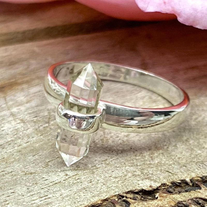 Crystal Point Ring
