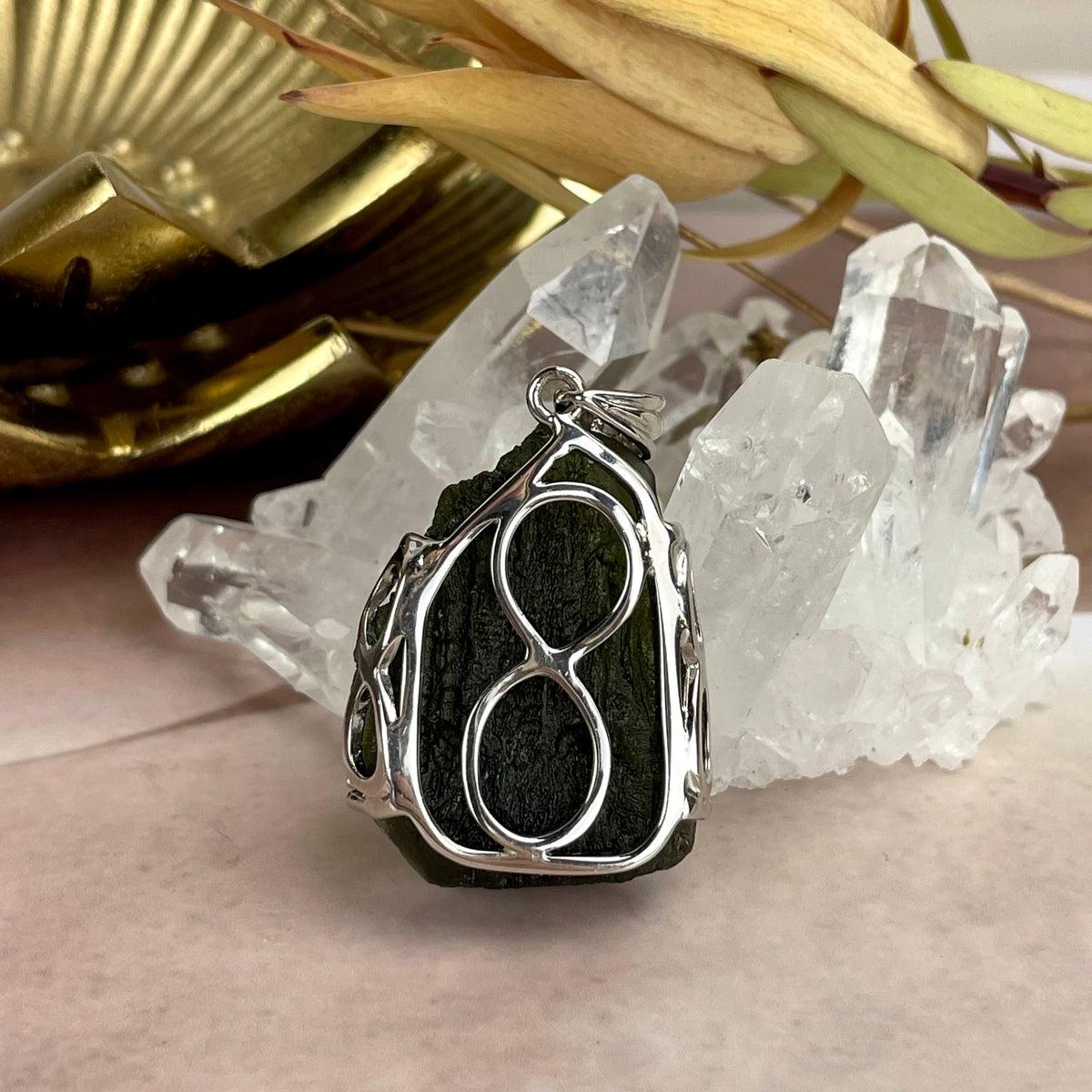 Moldavite With Details Pendant