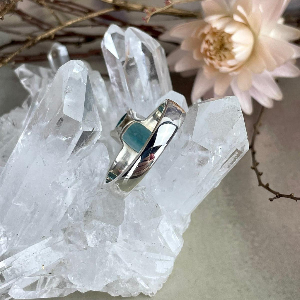 Fluorite Sterling Silver Ring