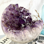 High Grade Amethyst Crystal Ball