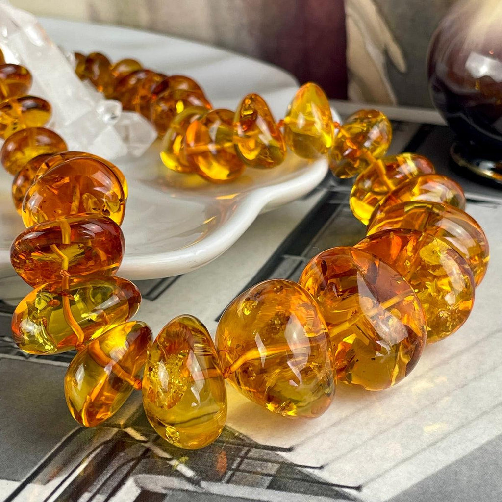 Baltic Amber Beaded Necklace