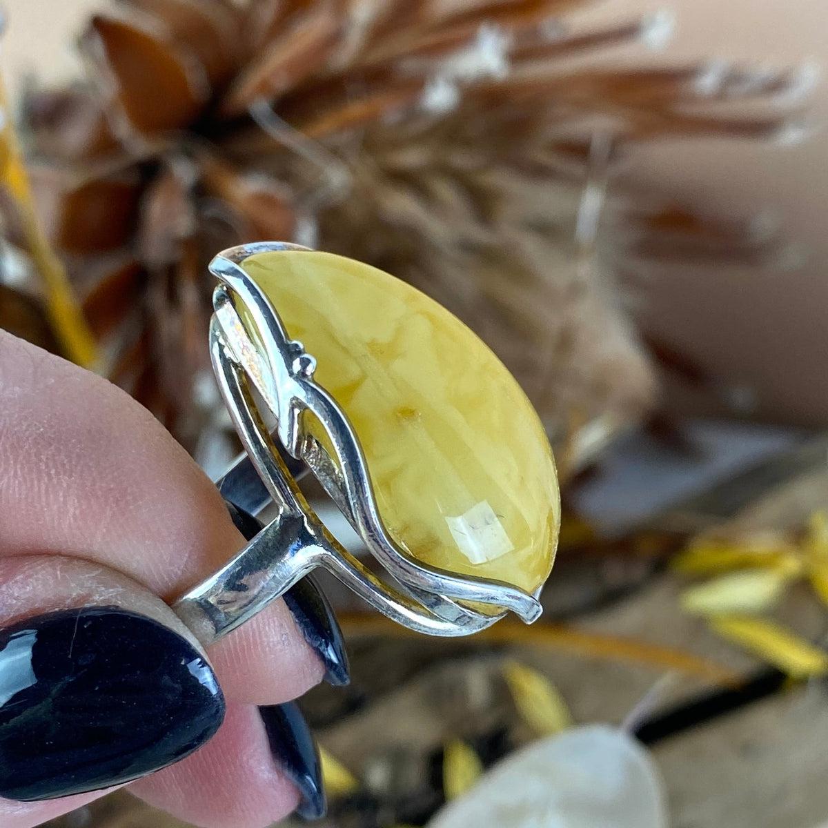 Certified Amber Ring