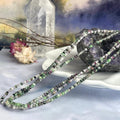 Multi Coloured Crystal Bead Necklace