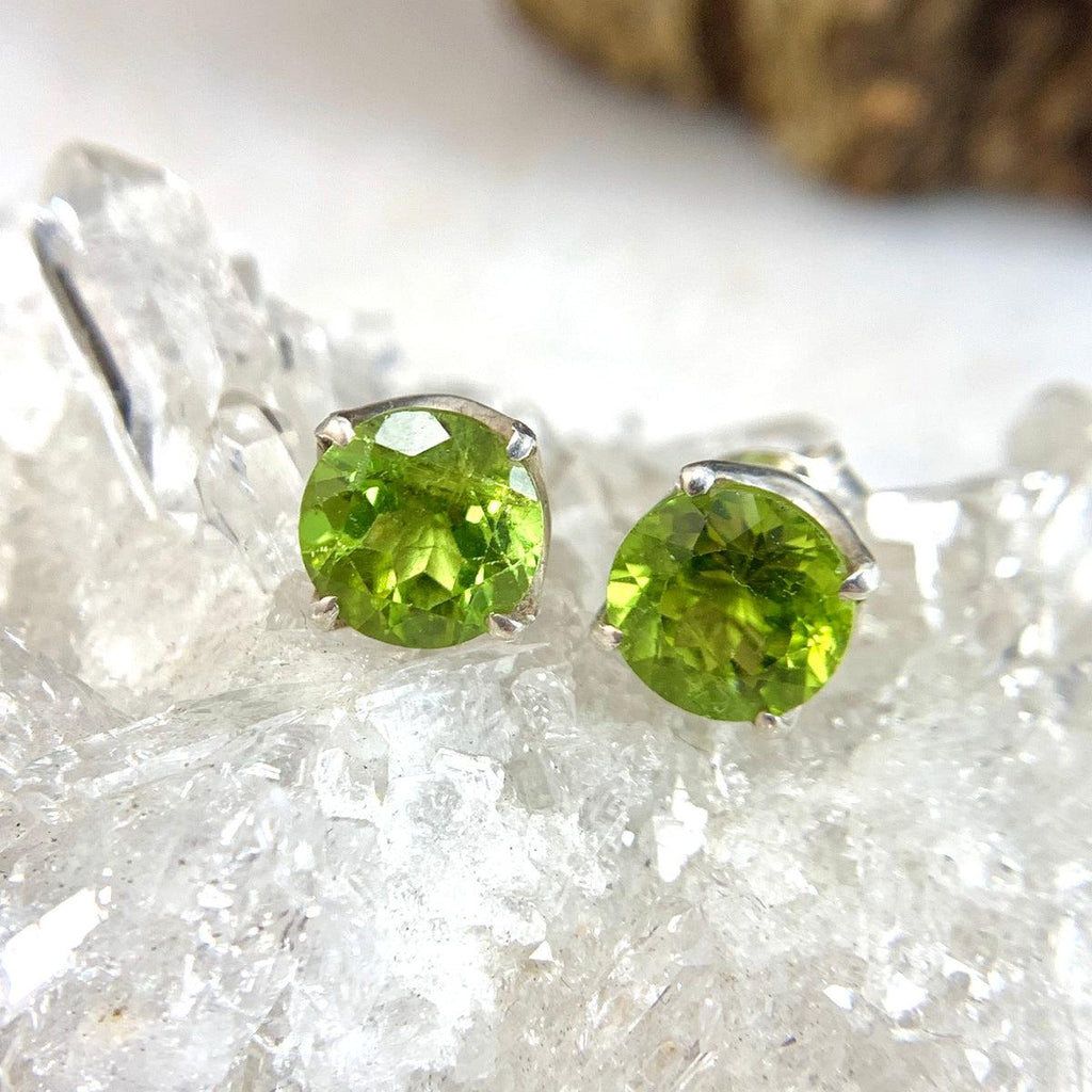 Peridot Studs