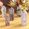 Lepidolite Crystal Point