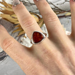 Unisex Amber Ring