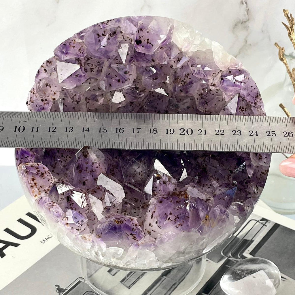 High Grade Amethyst Crystal Ball
