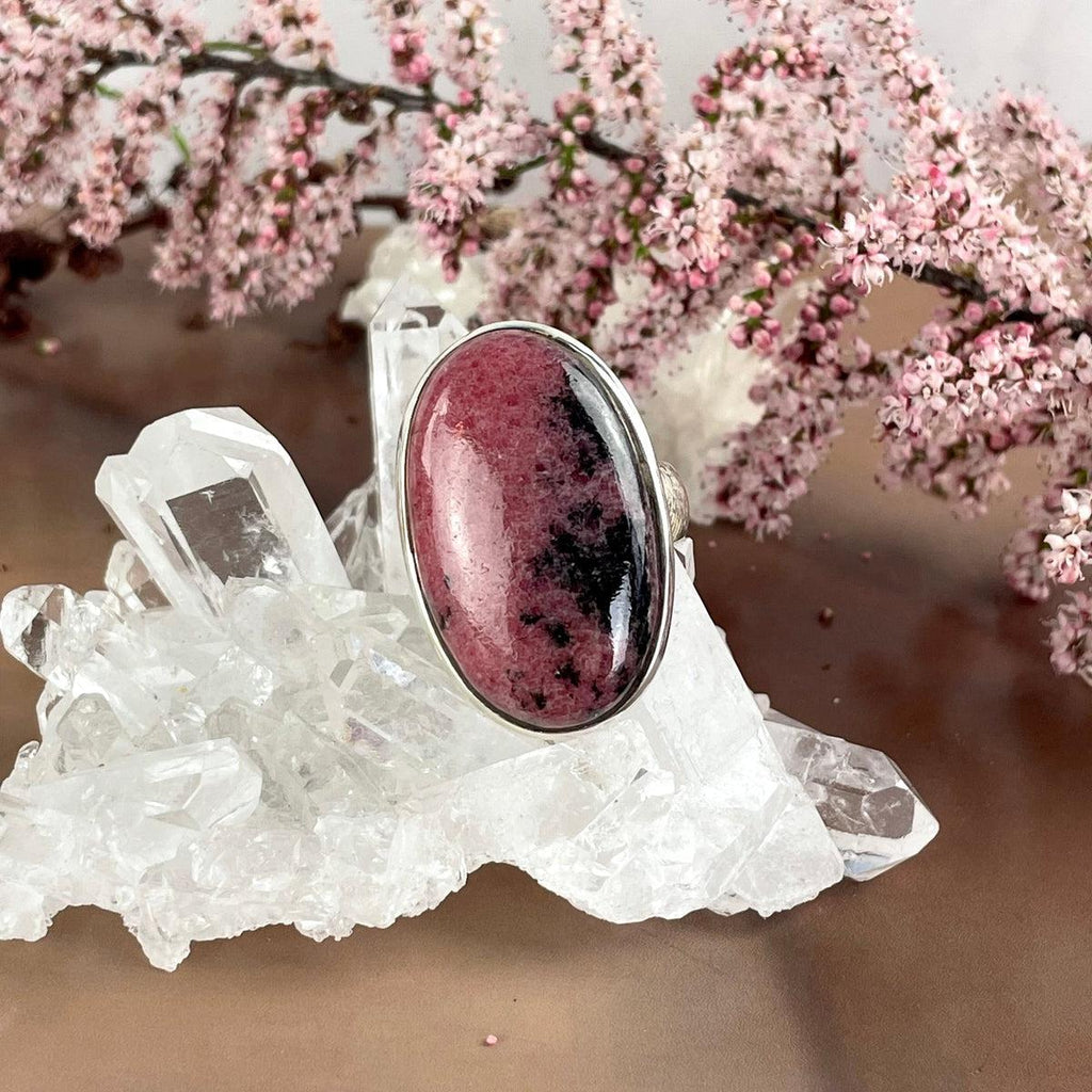Rhodonite Dome Ring