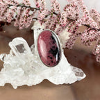 Rhodonite Dome Ring