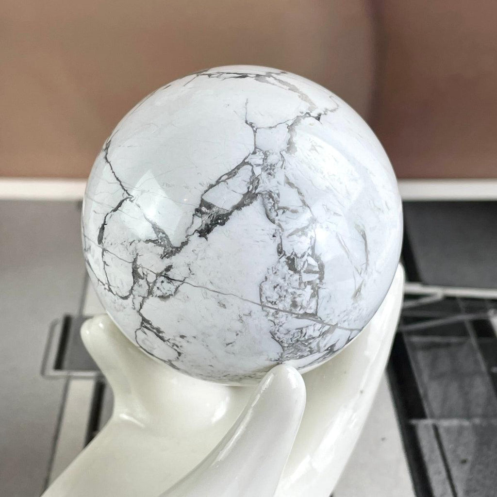 Howlite Crystal Balls 4.5-5.5cm