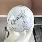 Howlite Crystal Balls 4.5-5.5cm