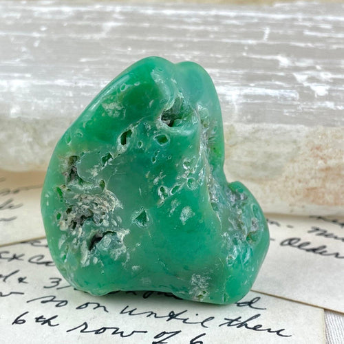 Chrysoprase Semi Polished