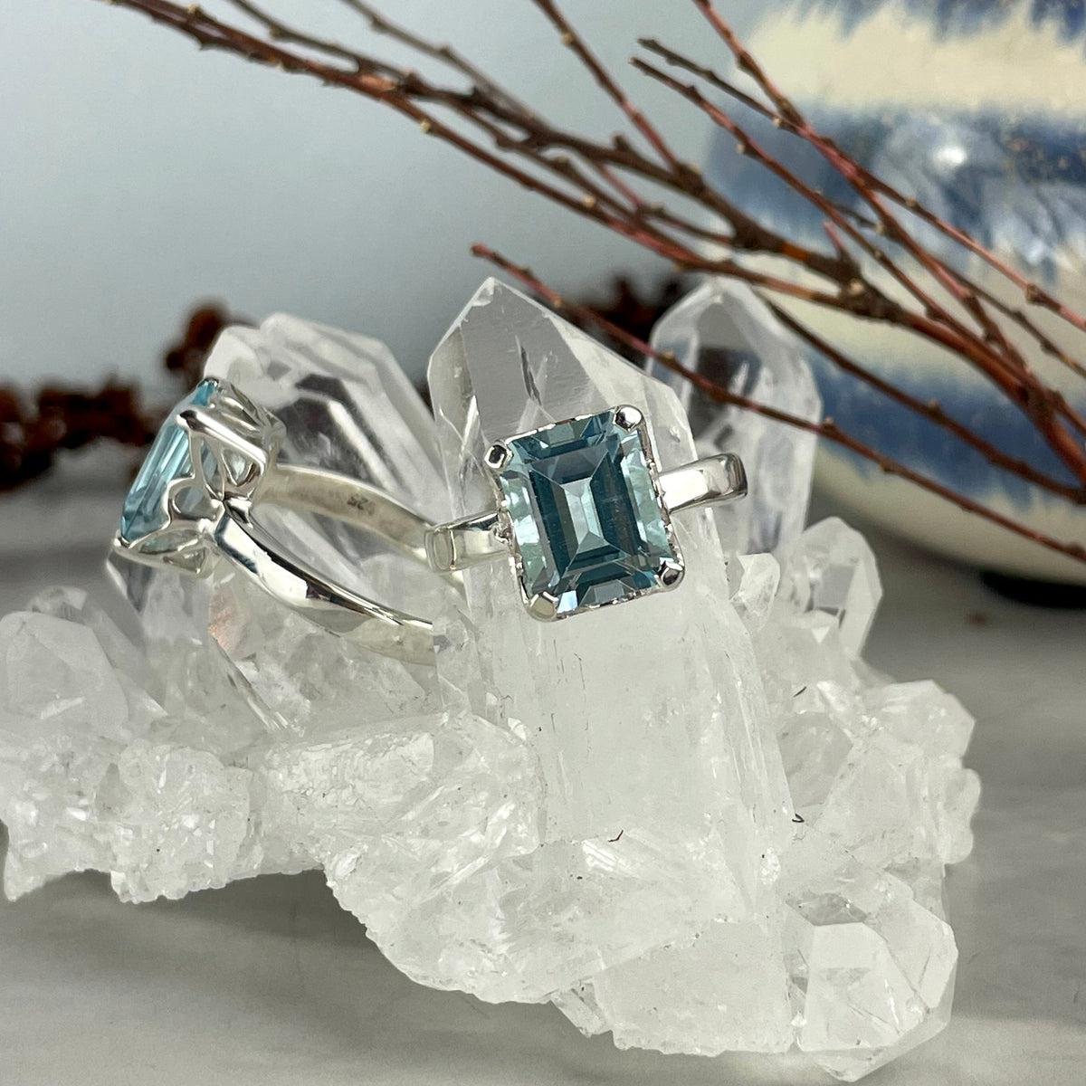 Blue Topaz Ring