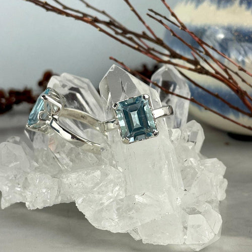 Blue Topaz Ring