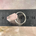 Faceted Rose Quartz Ring
