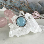 Blue Gemstone Silver Ring
