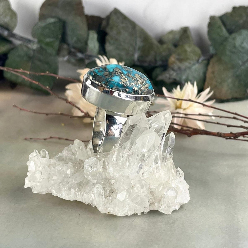 Persian Turquoise Large Band Ring