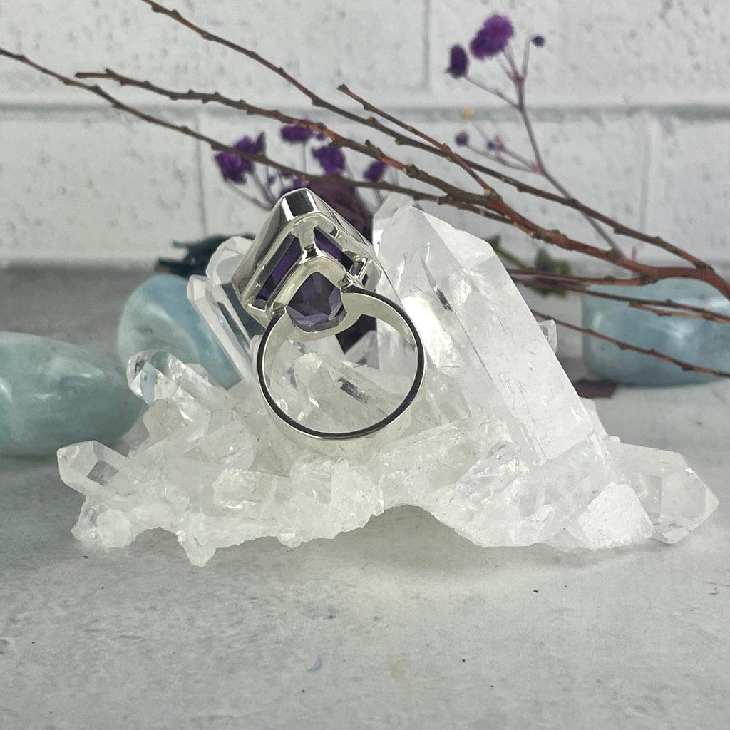 Amethyst Small Ring Size