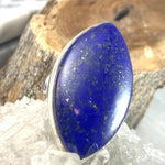 Lapis Lazuli Pointed Oval Ring