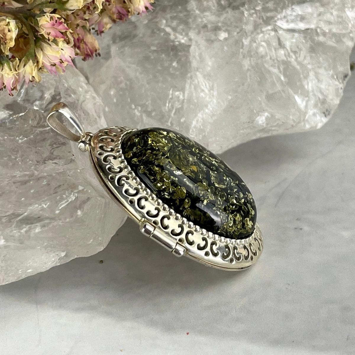 Amber Sterling Silver Jewellery
