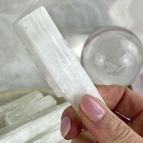 Selenite Crystal Bar Wands