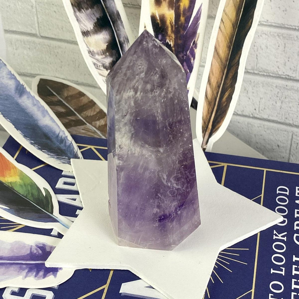 Amethyst Crystal Points 10.5cm - 11cm