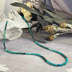 Green Stone Bead Choker