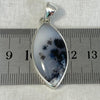 Merlinite (Dendritic Opal) Marquise Pendant
