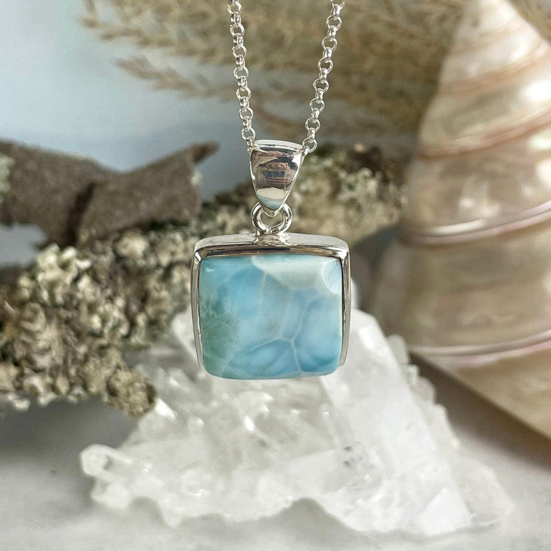 Real Larimar Stone Jewellery