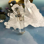 Clear Quartz Point Necklace
