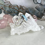 Blue Beryl Sterling Silver Ring