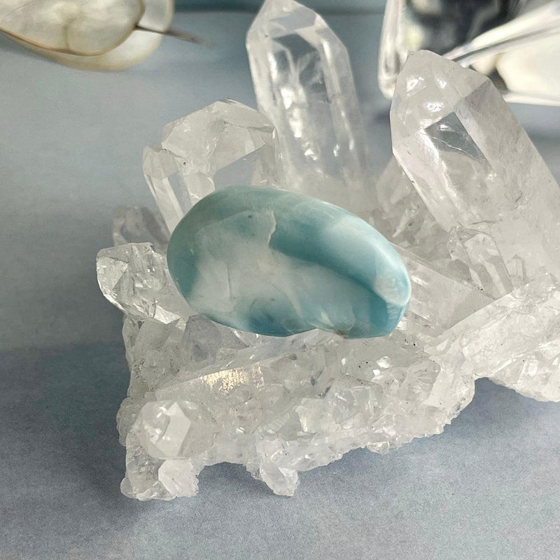 Larimar Tumbled Stone