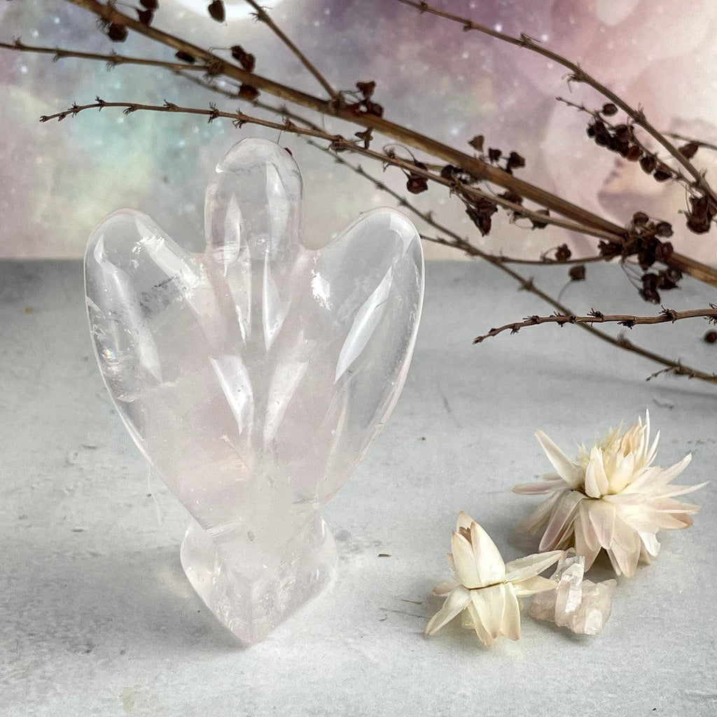 Rose Quartz Angel 