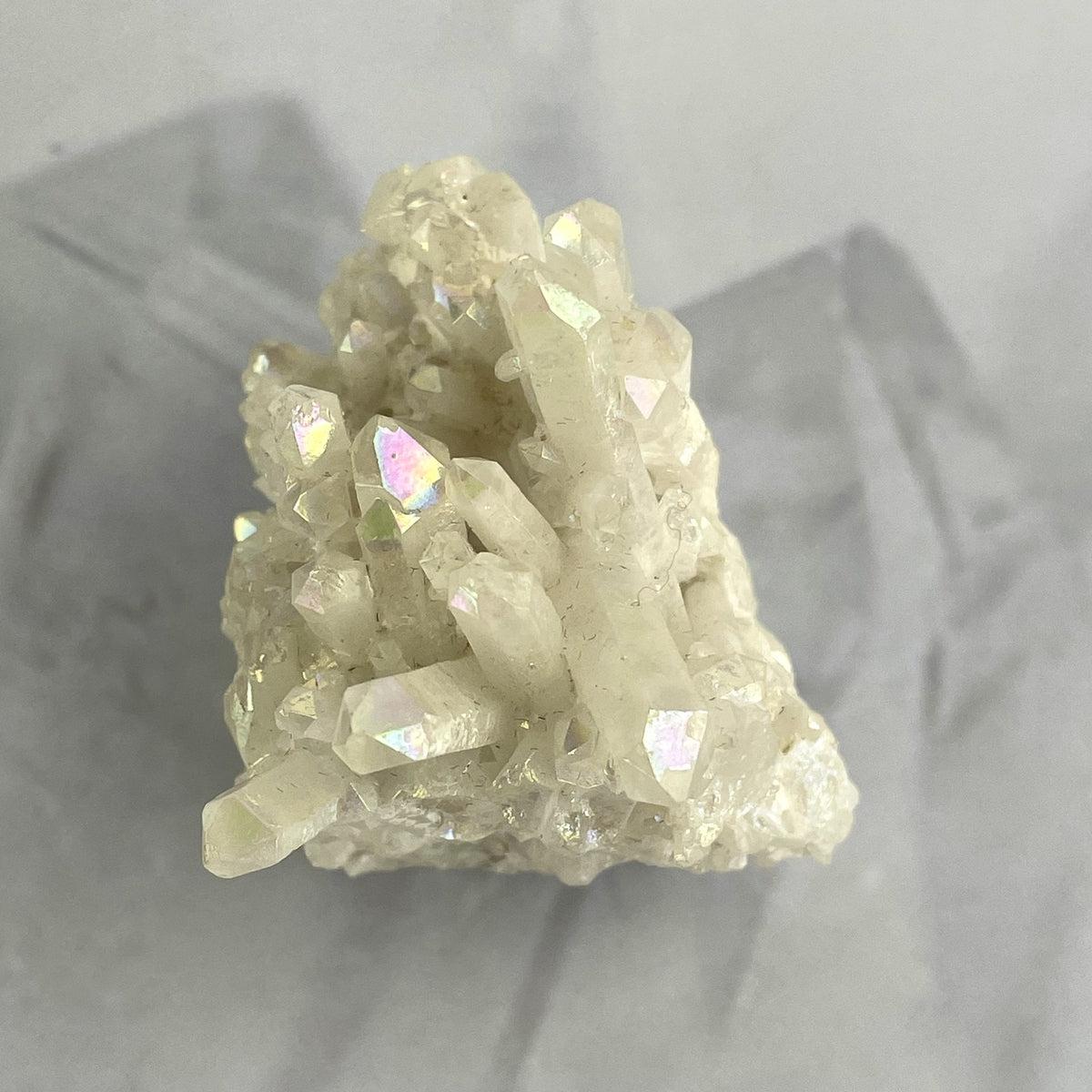 Angel Aura Quartz Clusters