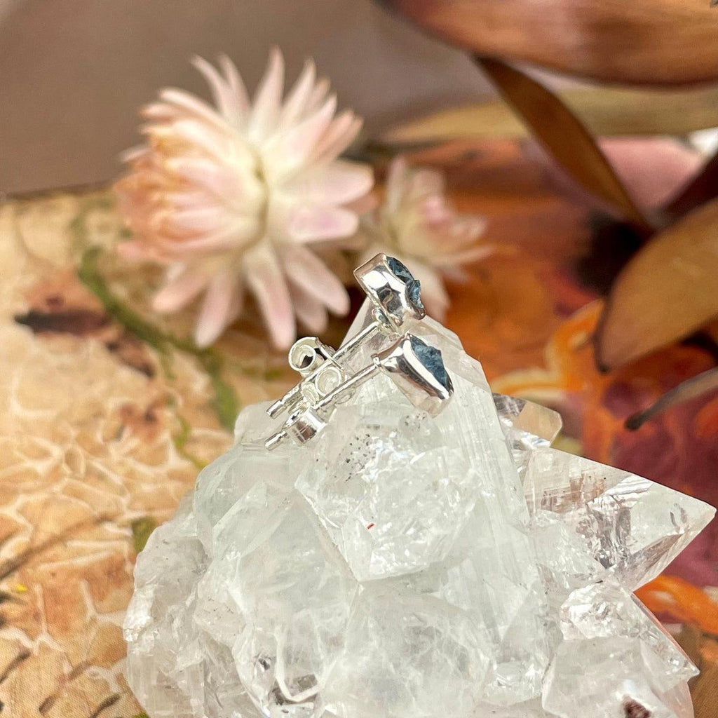 Natural Aquamarine Earrings