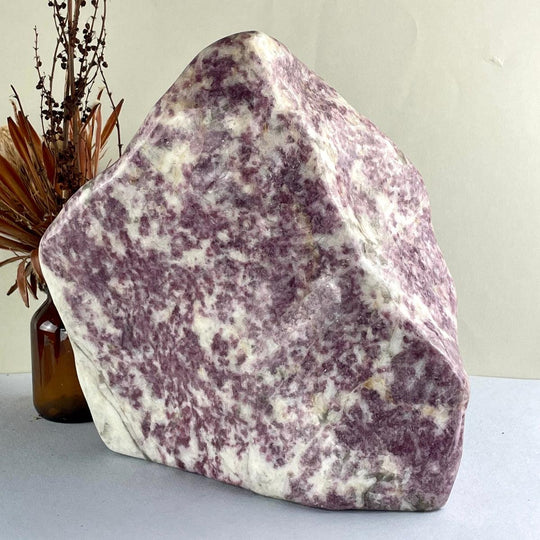 Lepidolite Crystal Large Freeform 8825g