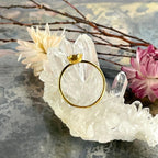 Ruby Gemstone Gold Ring