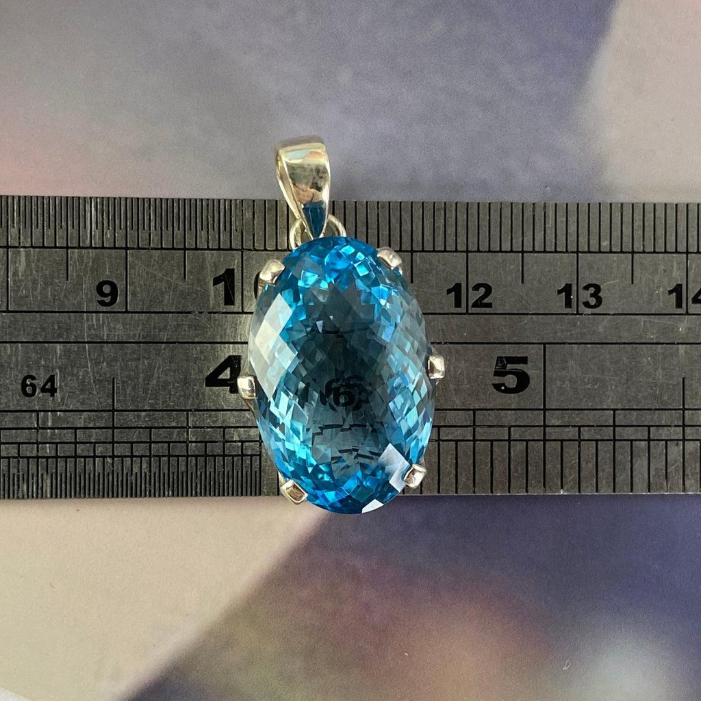 December Birthstone Pendant