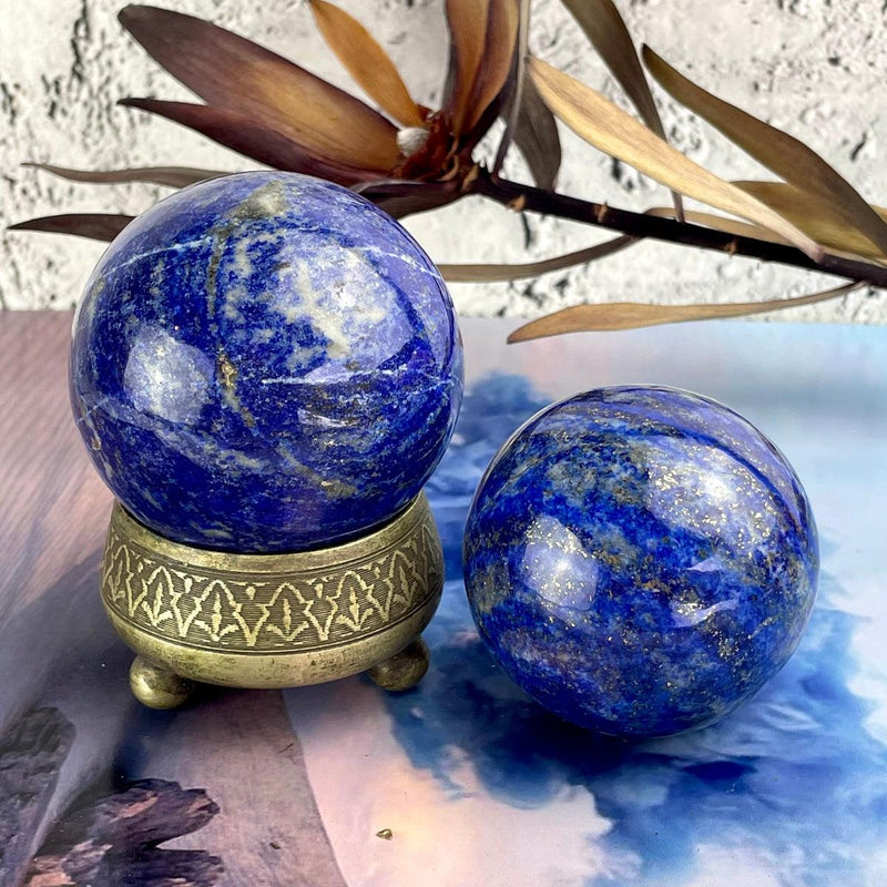 Lapis Lazuli Crystal Sphere
