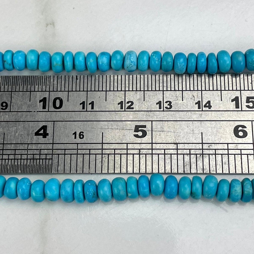Blue Crystal Beaded Necklace