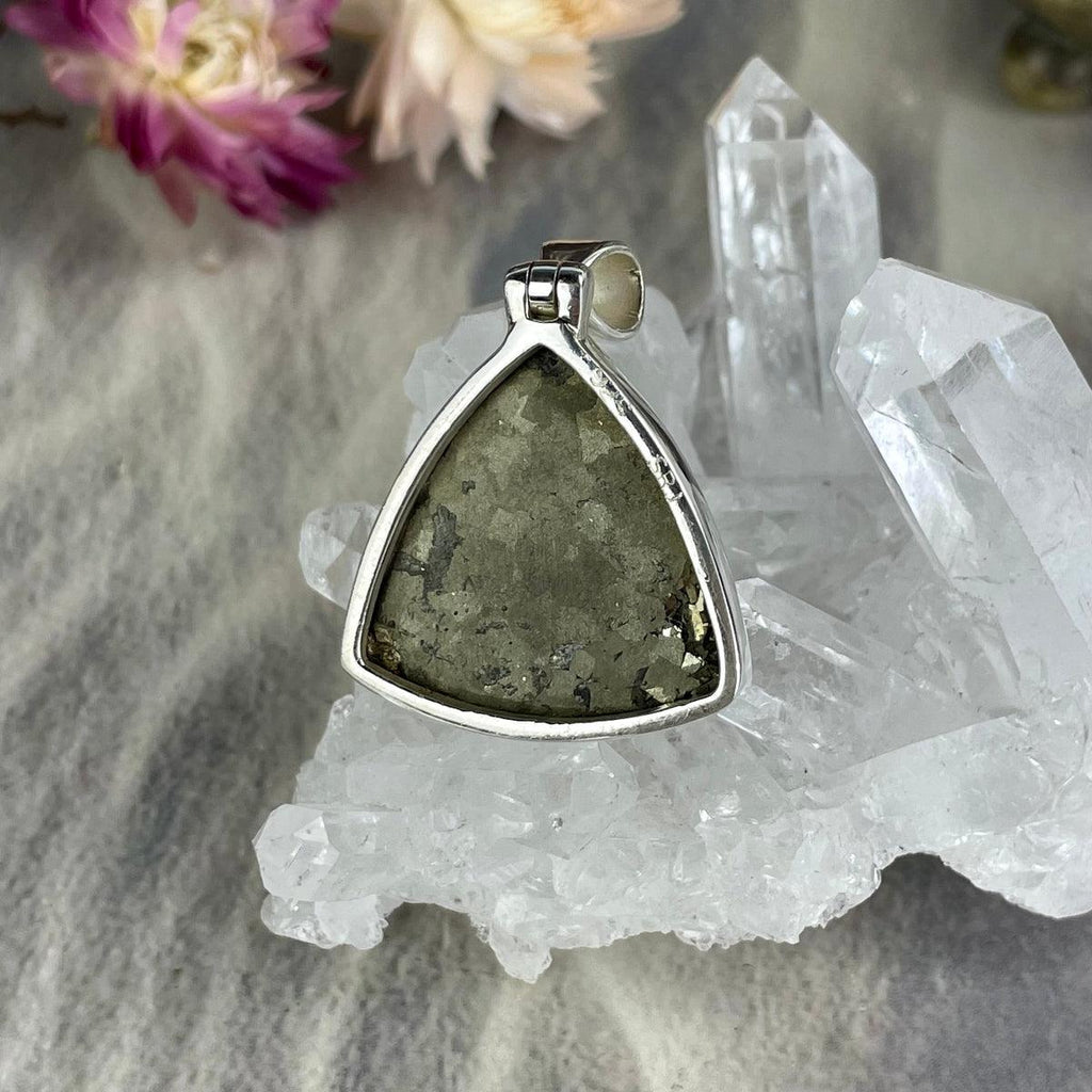 Trillion Pyrite Pendant