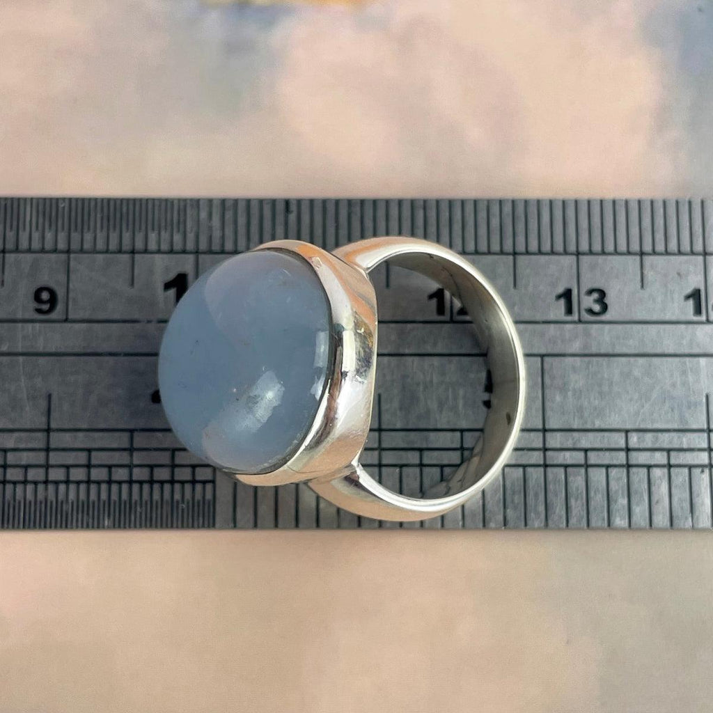 Pale Blue Stone Ring