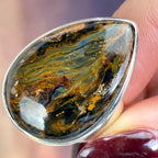 Pietersite Crystal Ring